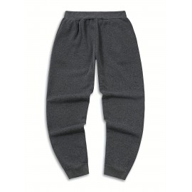 LOS ANGELES Print Sweatpants, Comfortable, Autumn/Winter Joggers