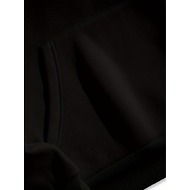 Trumpkin Halloween Graphic Hoodie, Cotton Blend Casual Knit Fabric, Regular Fit, Hooded Sweatshirt with Slight Stretch, with Pocket Detail, for Men'S Funny Retro Print Streetwear