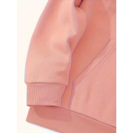 Men's Casual Hoodie, Spring/Autumn Fashion, Geometric Pattern, Knit Fabric, Regular Fit, Polyester, Stretchy, Crew Neck, 