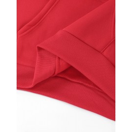 IT'S A JAY THING Print Hoodie, Cool Hoodies For Men, Casual Hooded Sweatshirt With Kangaroo Pocket For Winter And Fall